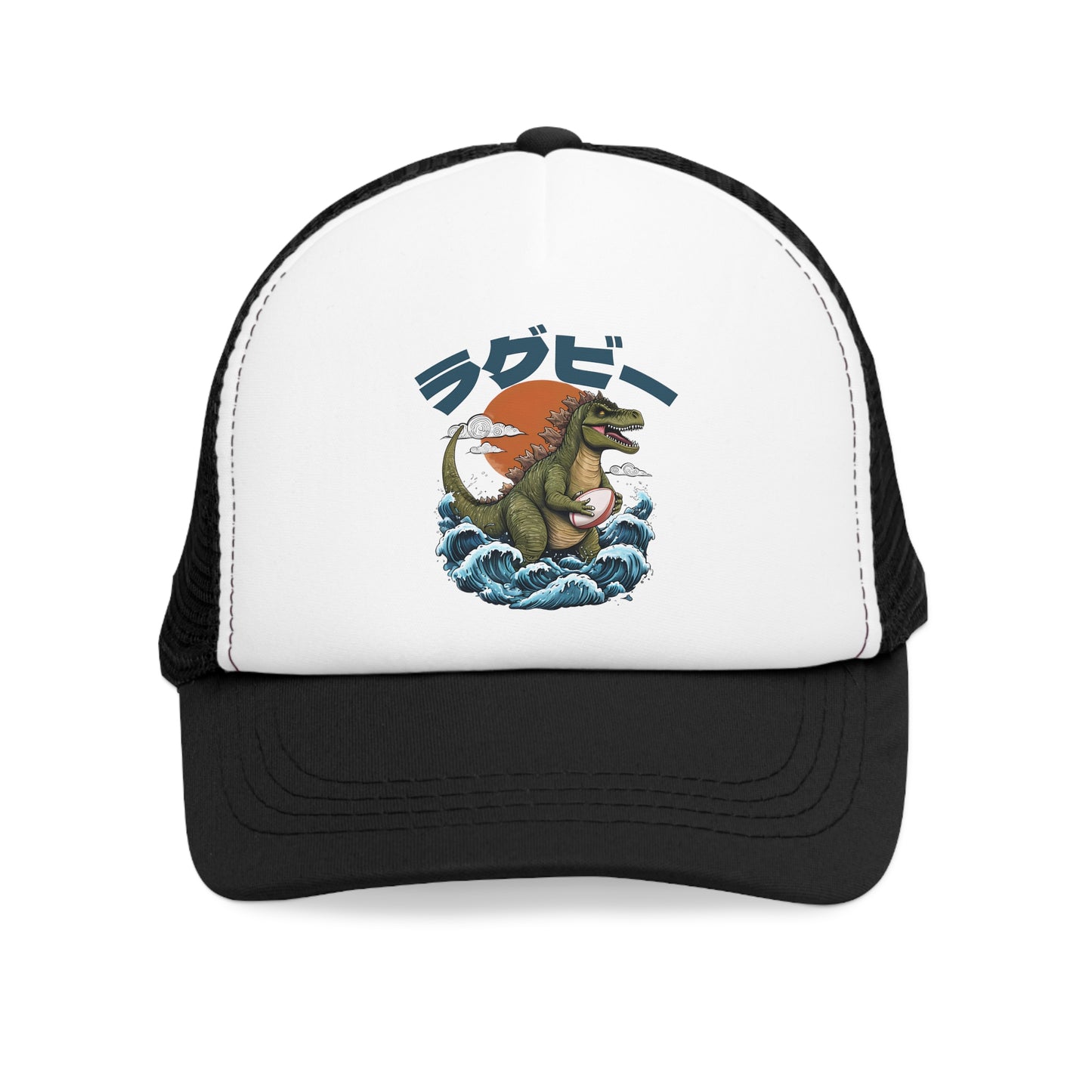 Godzilla Rugby Trucker Hat