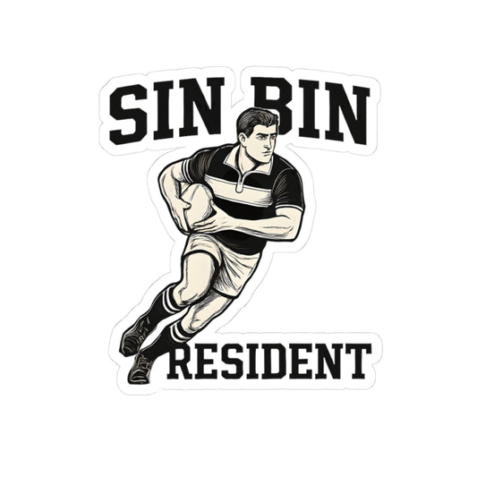 Sin Bin Resident Vinyl Sticker