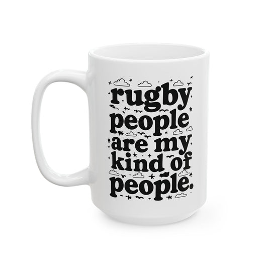 Rugby People Coffee Mug v1 - 15oz