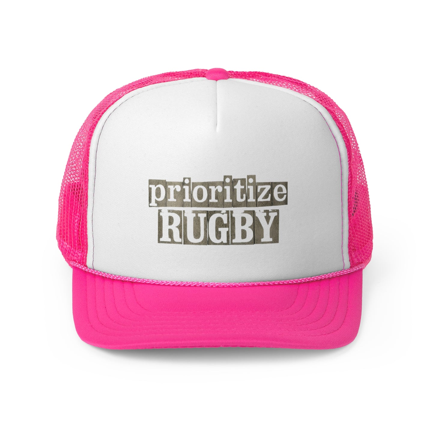 Prioritize Rugby Trucker Cap