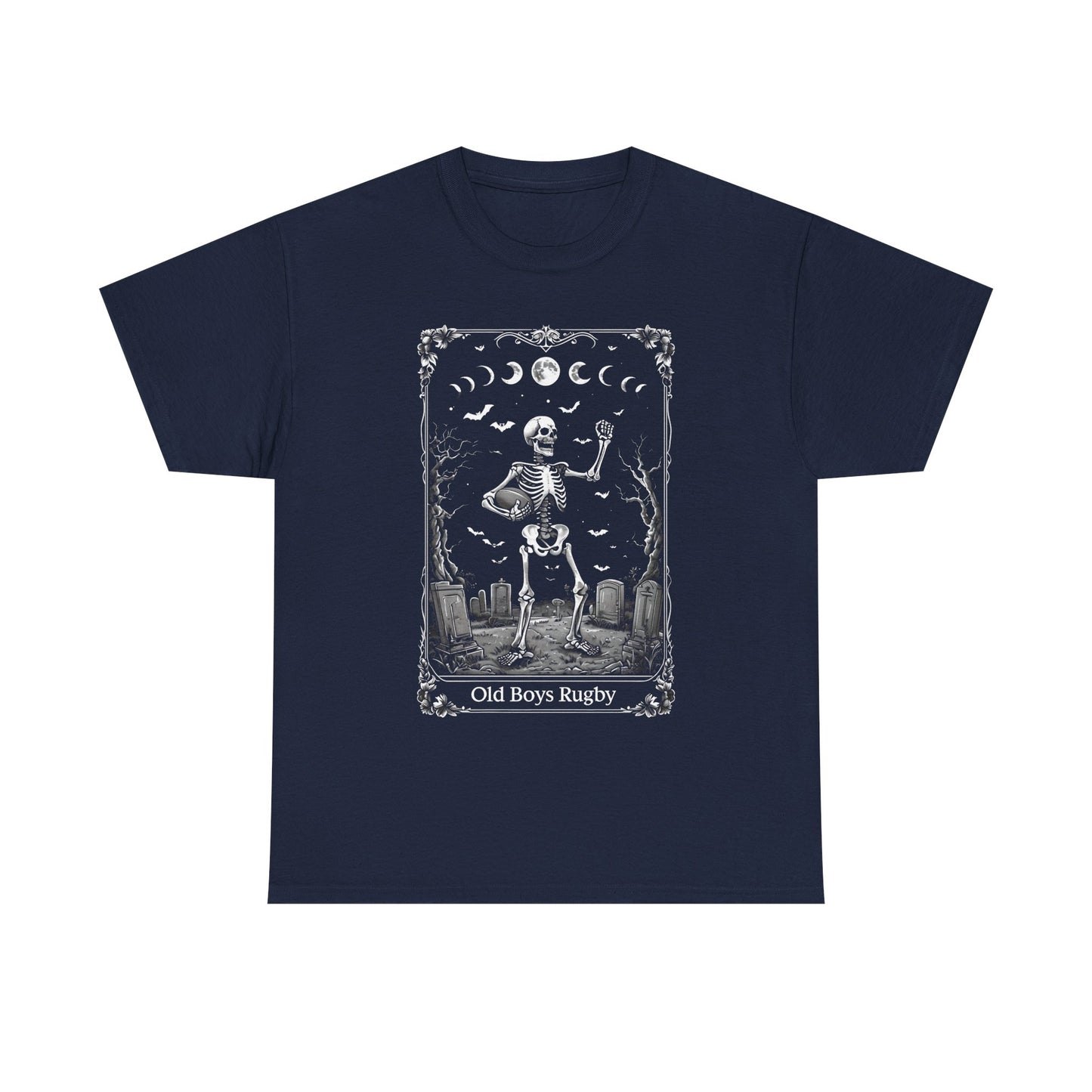 Tarot Card Skeleton Tee, Old Boys Rugby