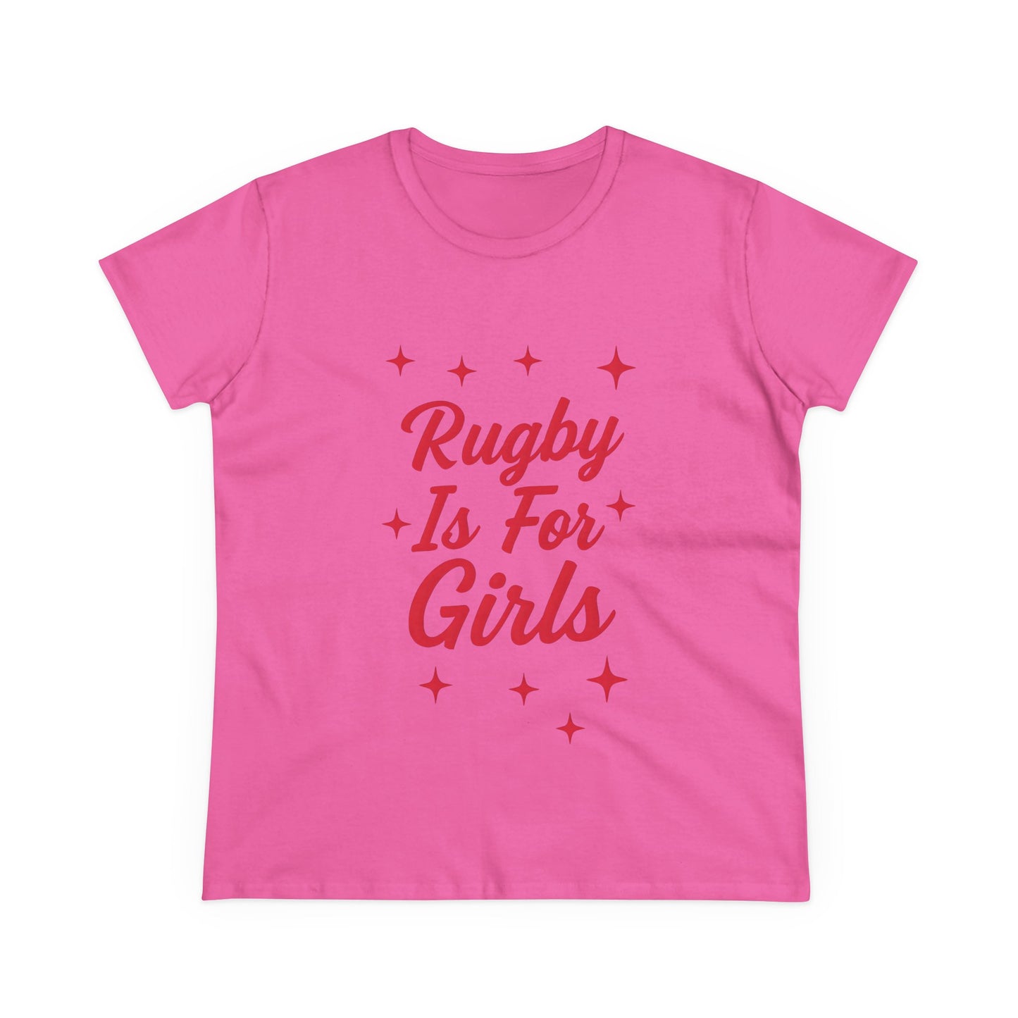 Rugby Is For Girls - Women's Cotton T-Shirt