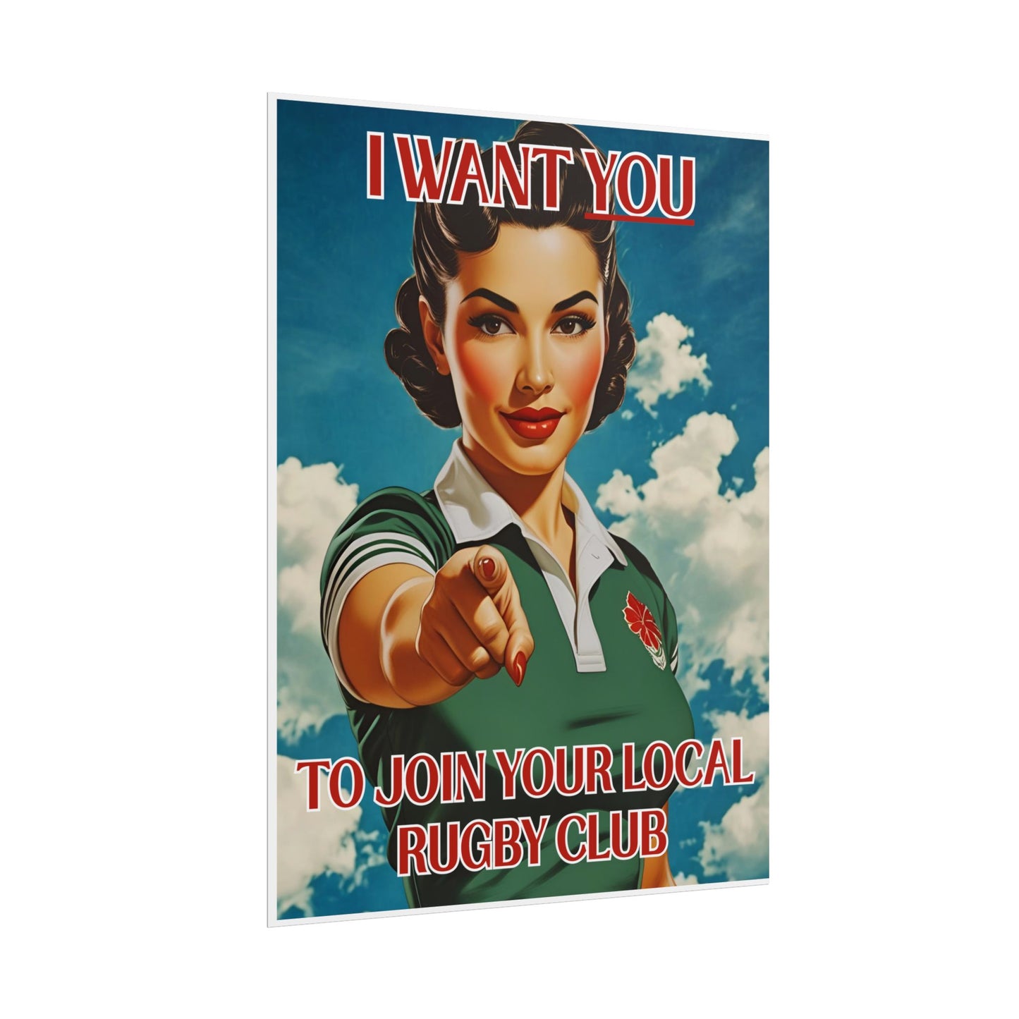 Rugby Club Recruitment Poster