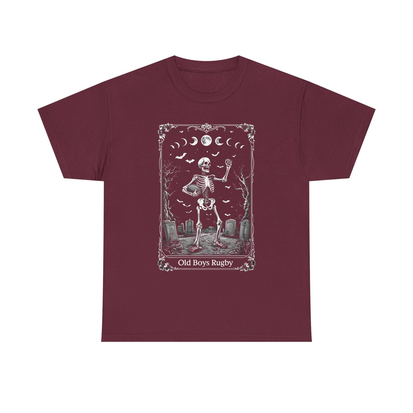 Tarot Card Skeleton Tee, Old Boys Rugby