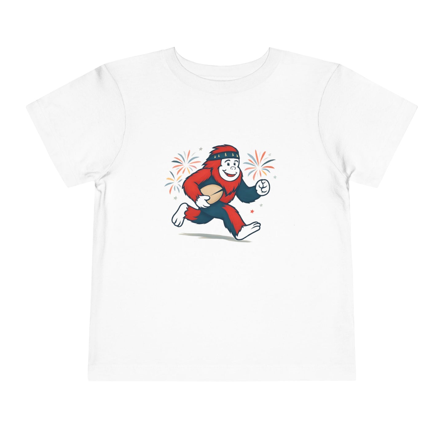 Patriotic Rugby Sasquatch - TODDLER T-Shirt