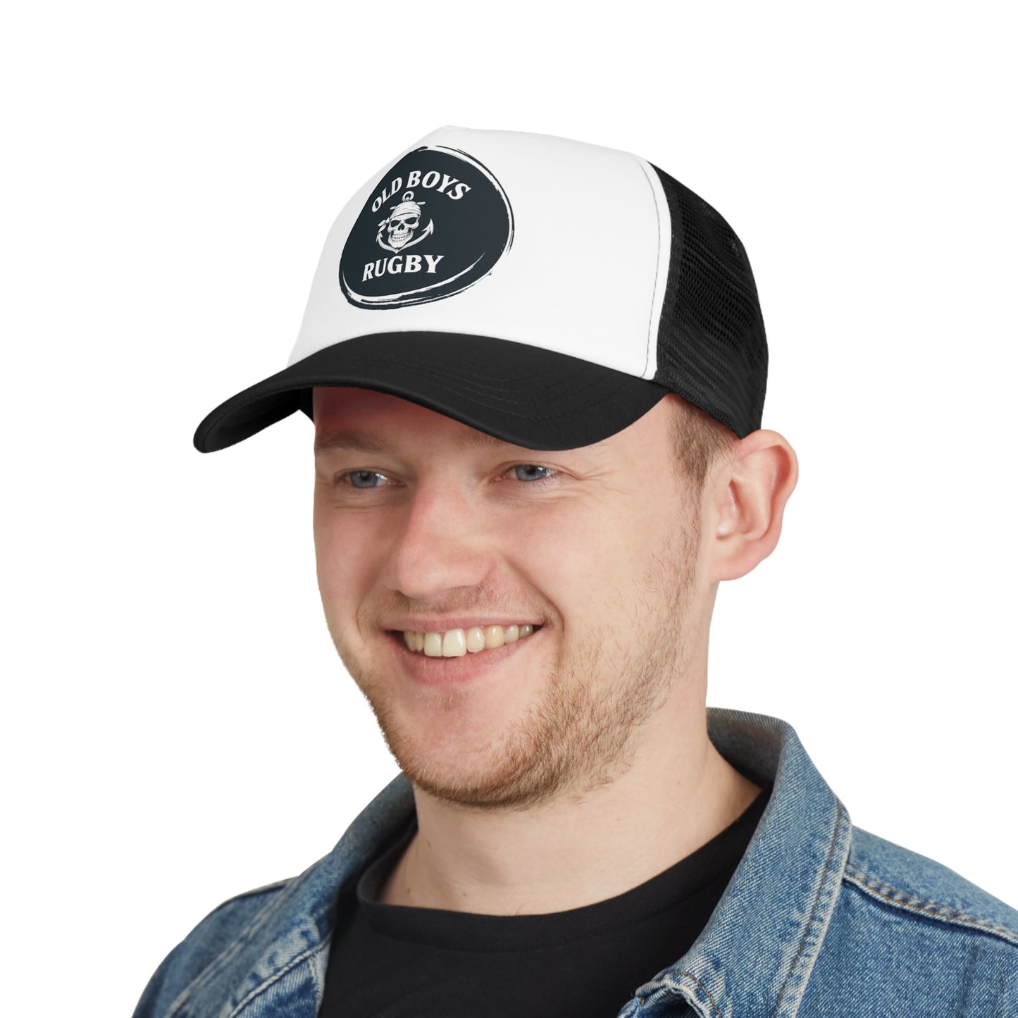 Old Boys Rugby Logo  Trucker Hat