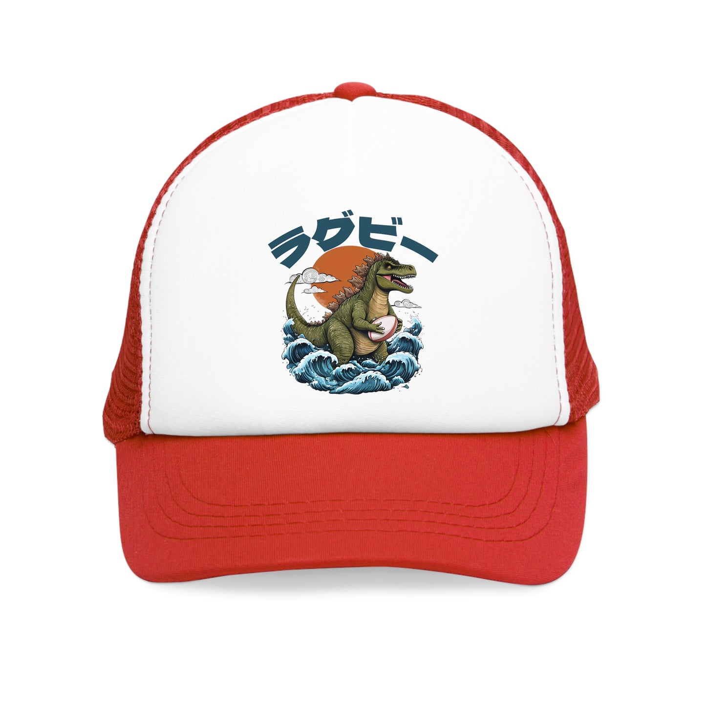 Godzilla Rugby Trucker Hat