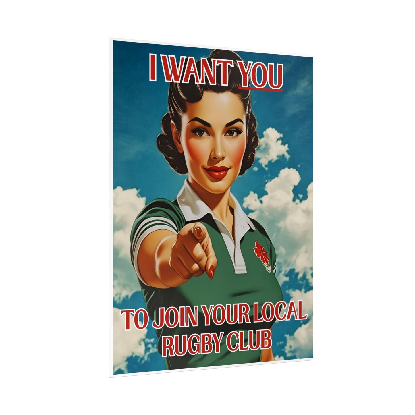 Rugby Club Recruitment Poster