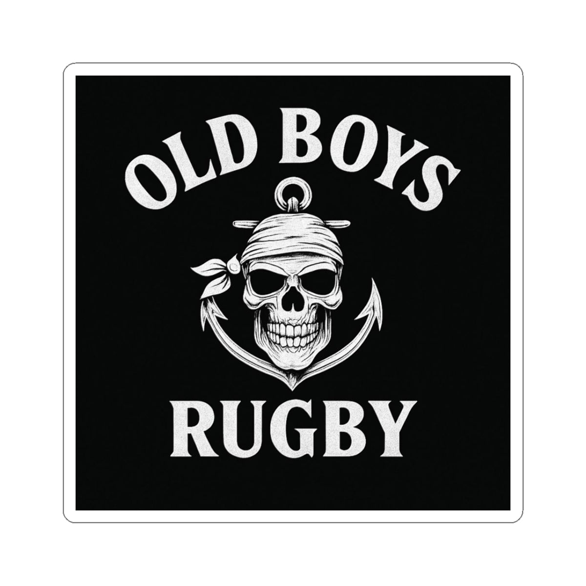 Old Boys Rugby Logo Vinyl Sticker