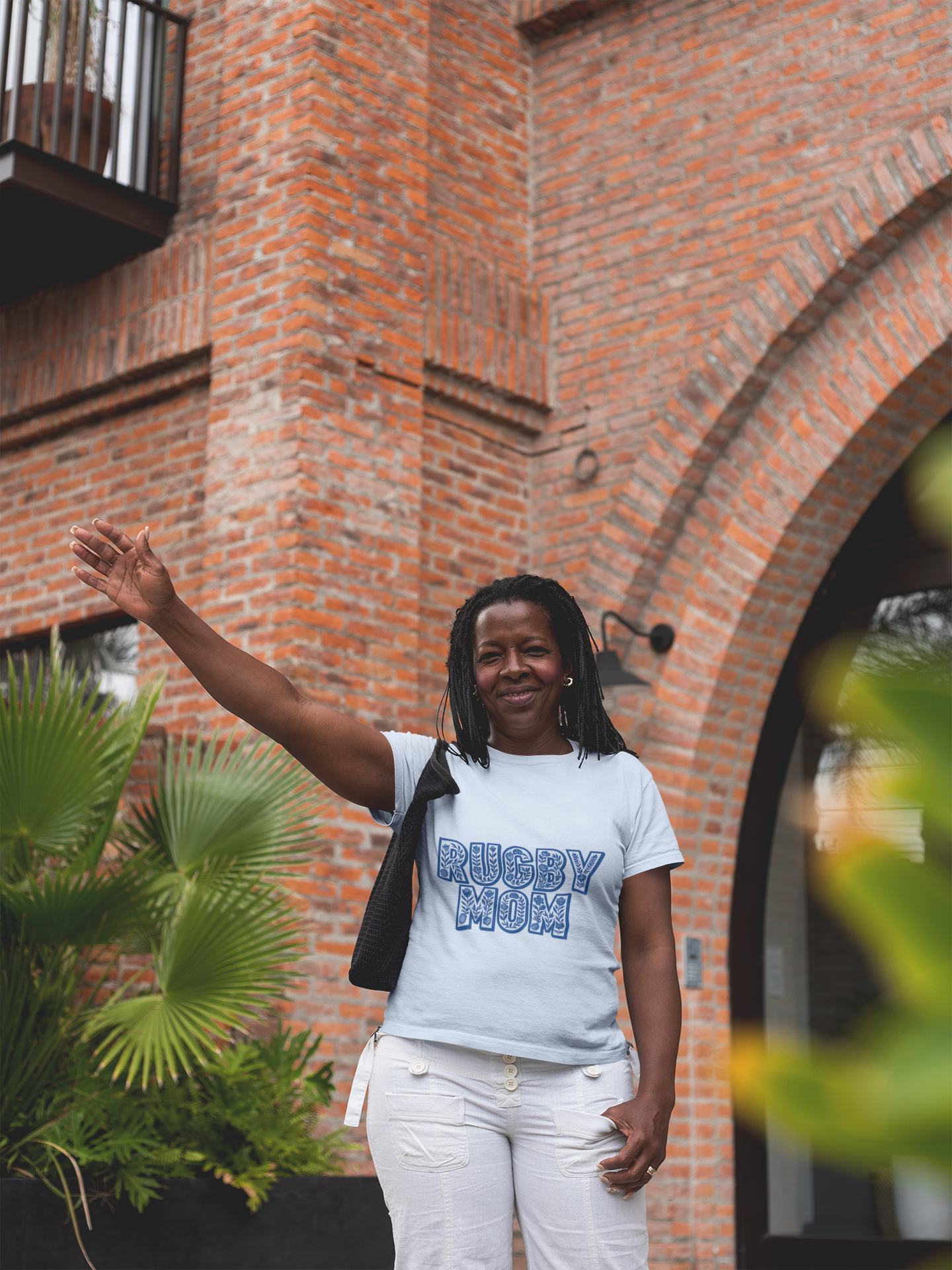 Rugby Mom Softstyle Tee