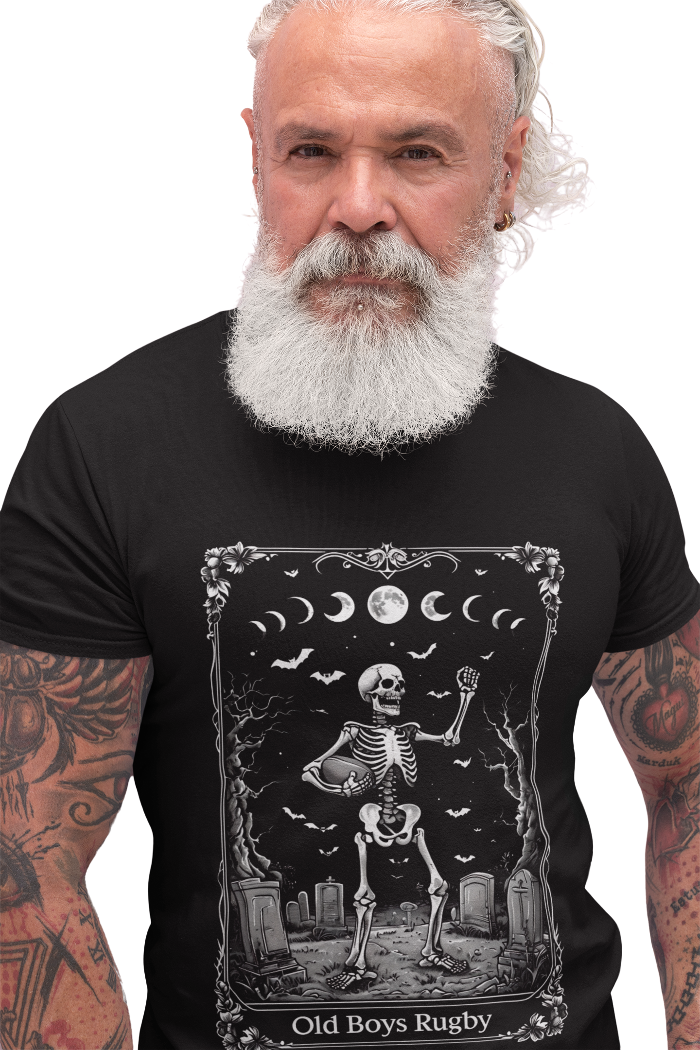 Tarot Card Skeleton Tee, Old Boys Rugby