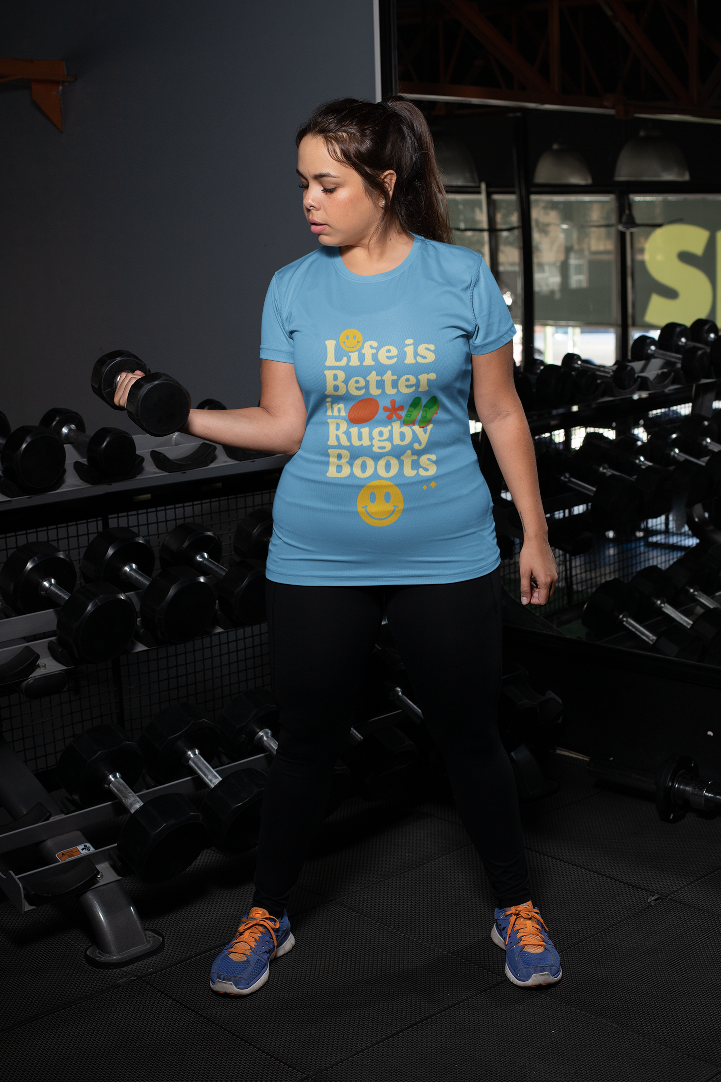 Life is Better in Rugby Boots Unisex T-Shirt