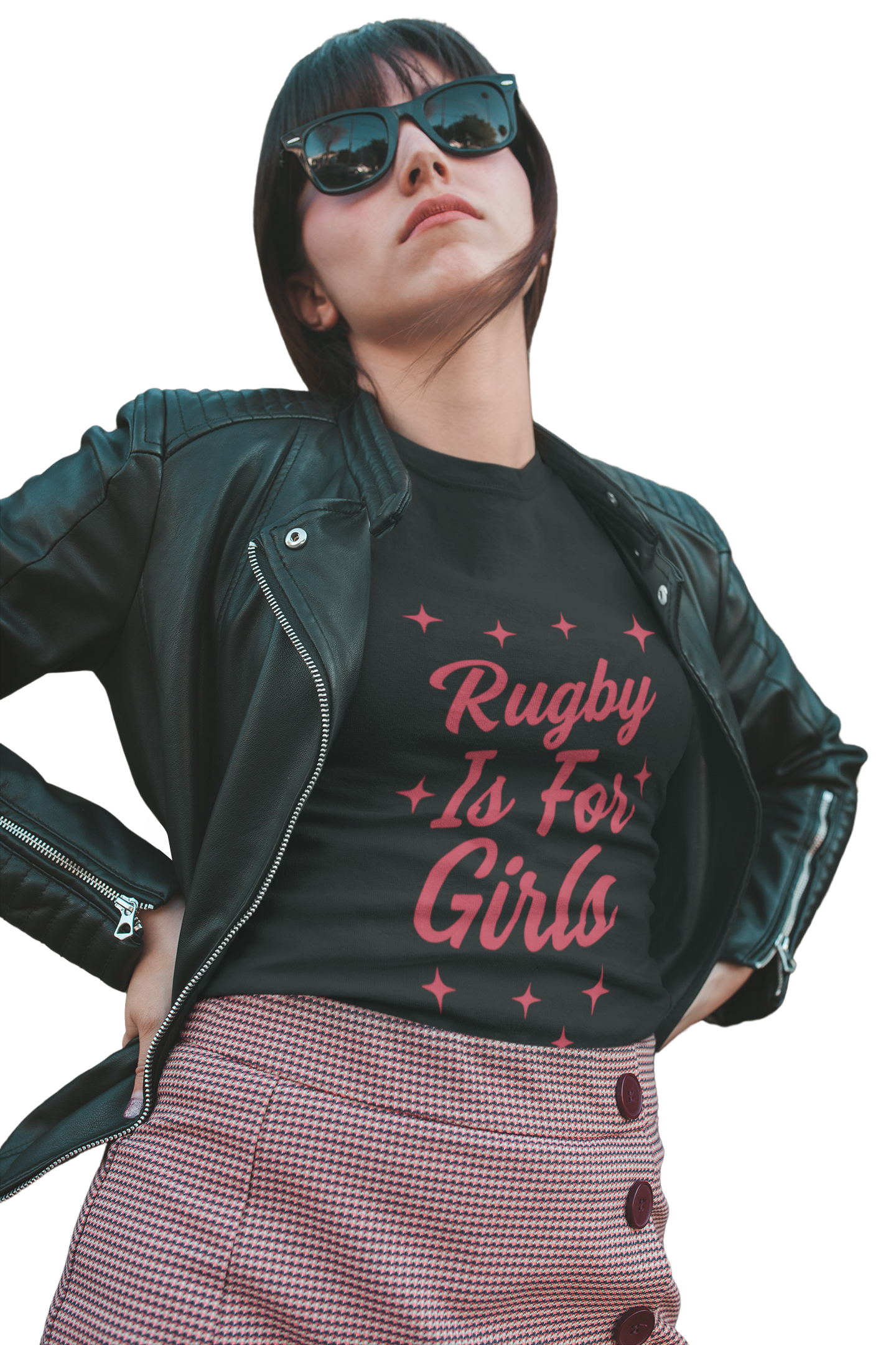 Rugby Is For Girls - Women's Cotton T-Shirt