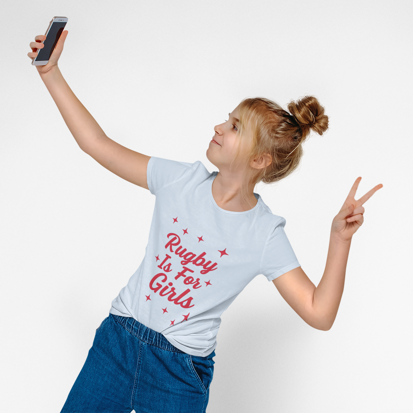 Rugby is for Girls - YOUTH Sized T-Shirt