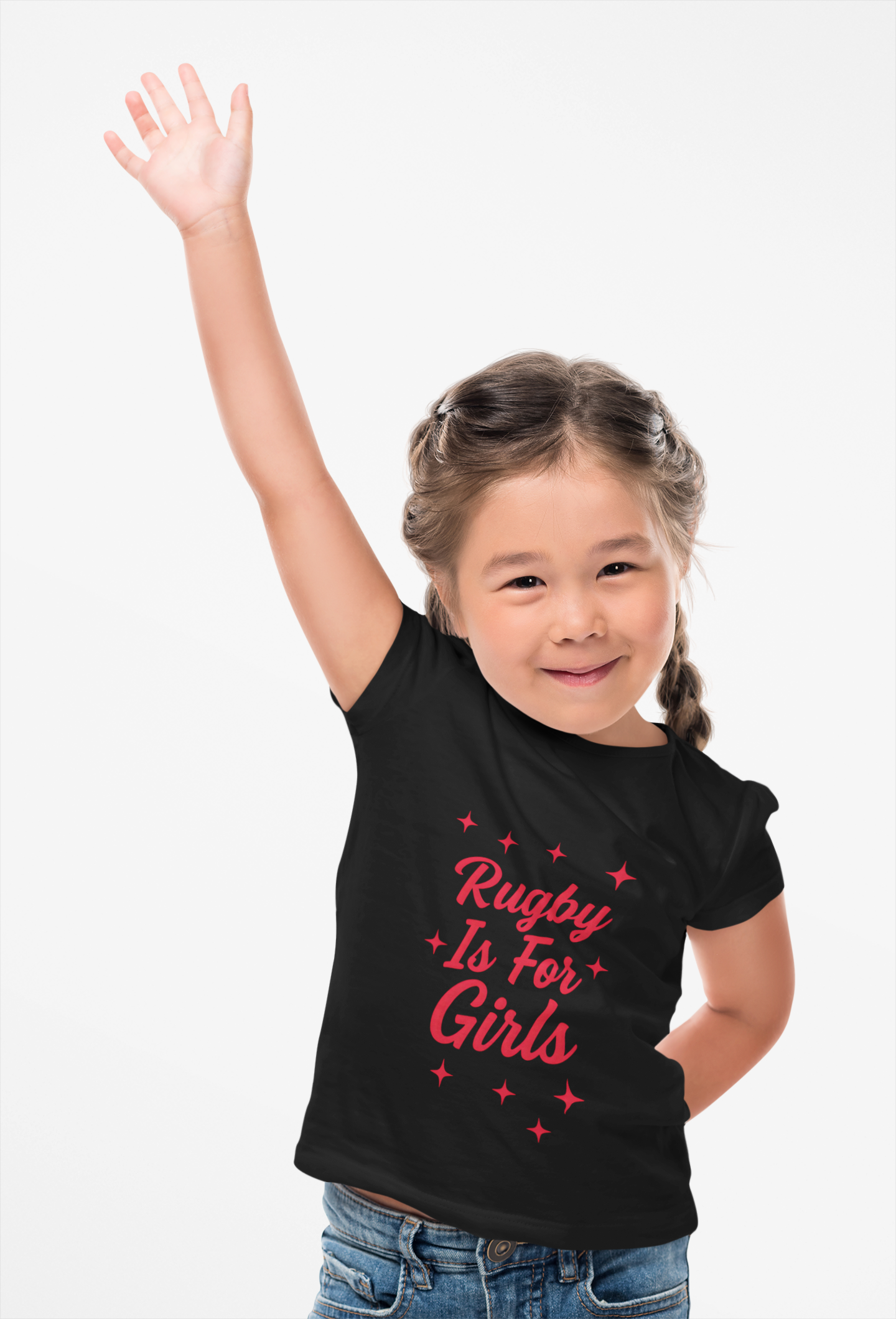 Rugby is for Girls - TODDLER T-Shirt