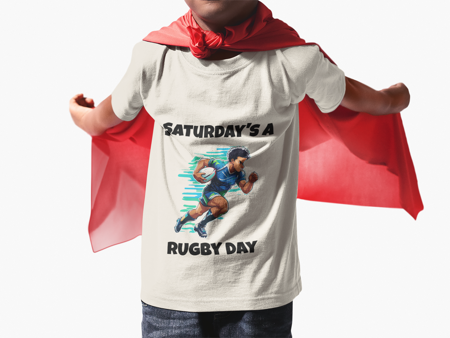 Saturday's a Rugby Day Anime Style - TODDLER T-Shirt