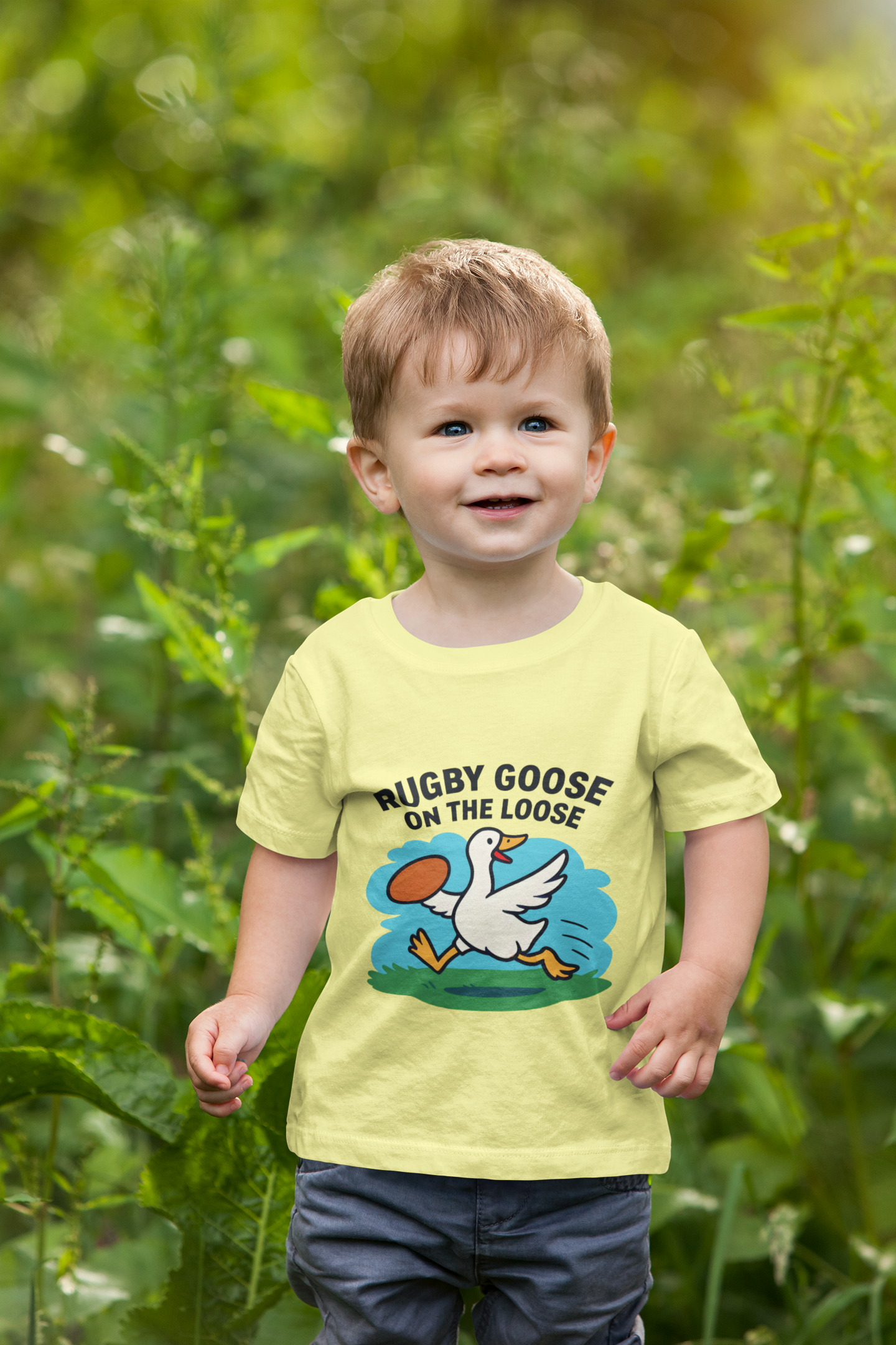 Rugby Goose TODDLER T-shirt