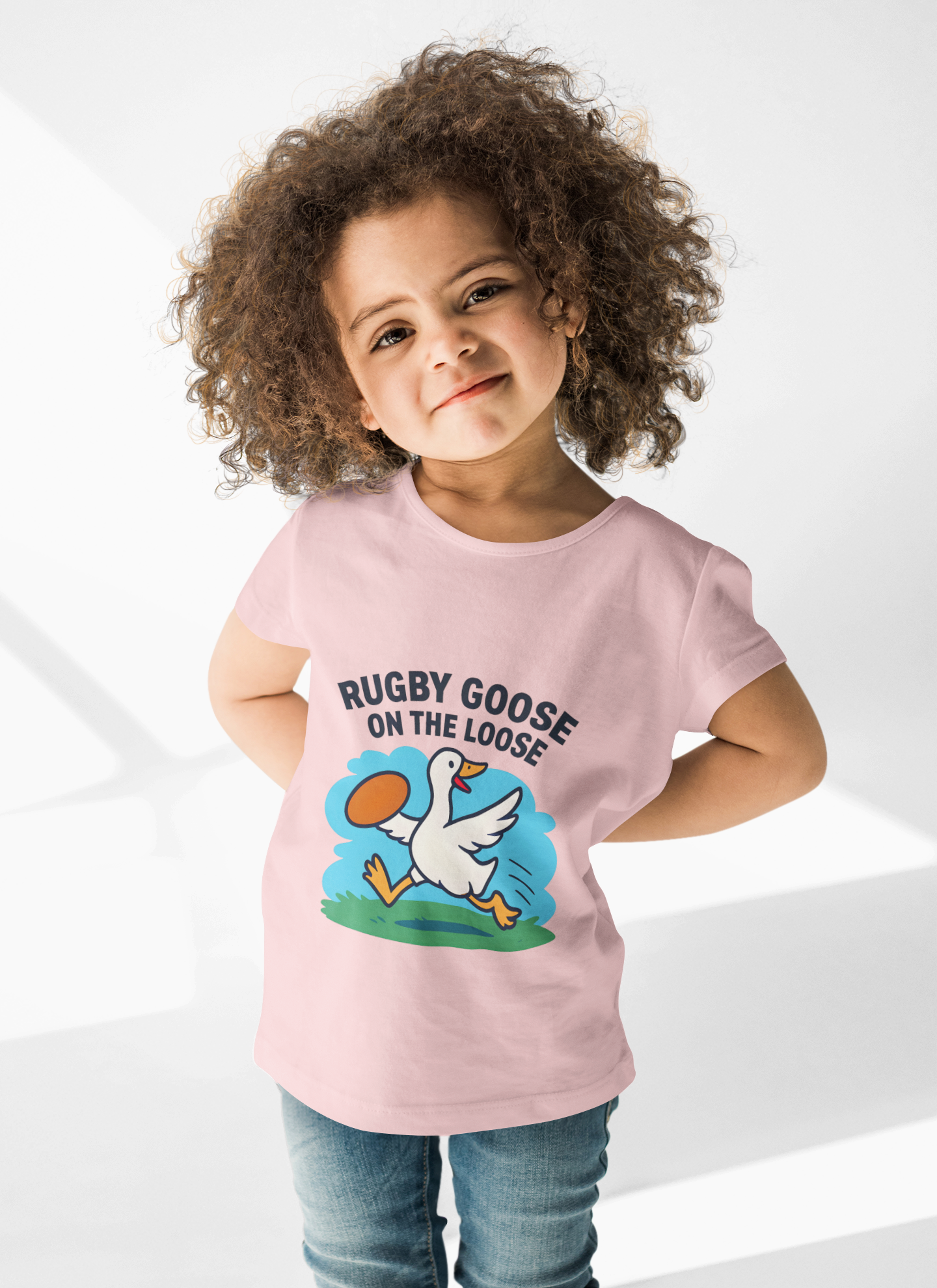 Rugby Goose TODDLER T-shirt