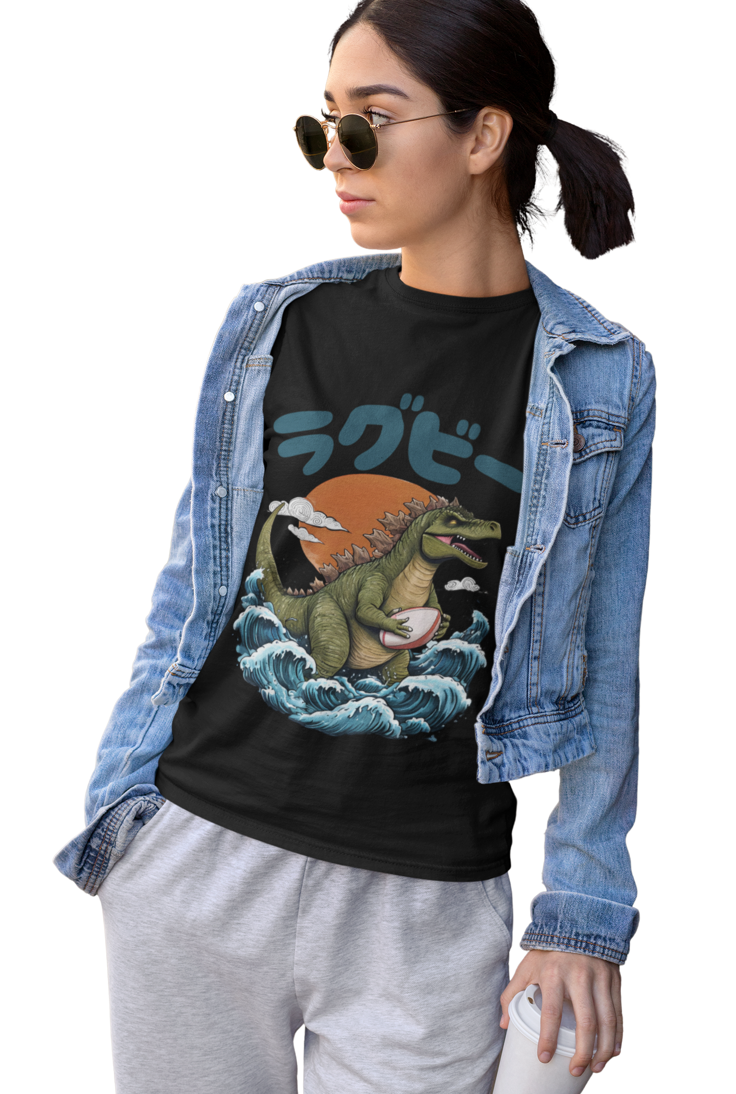 Godzilla Rugby - Adult Unisex T-Shirt