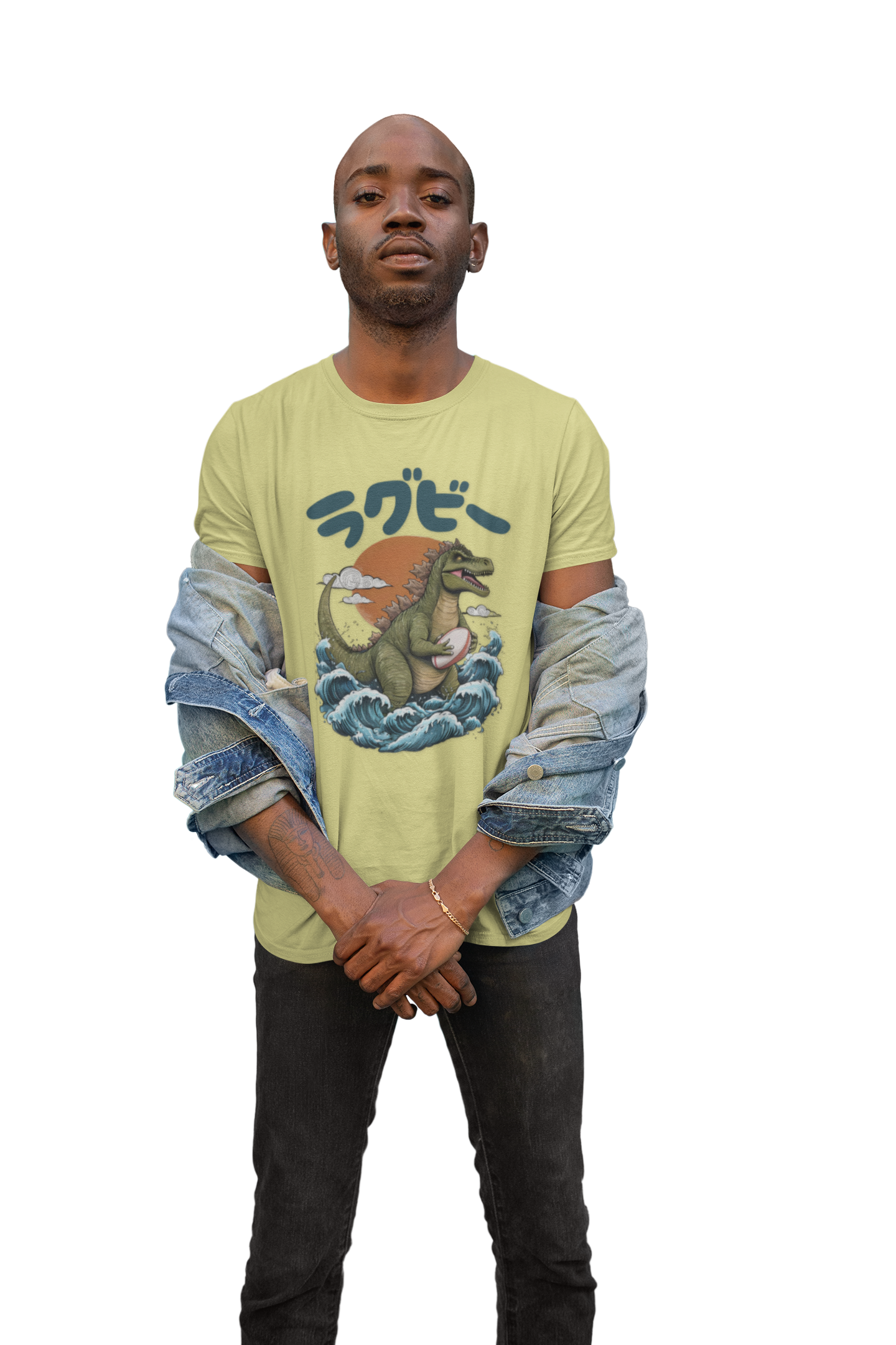 Godzilla Rugby - Adult Unisex T-Shirt