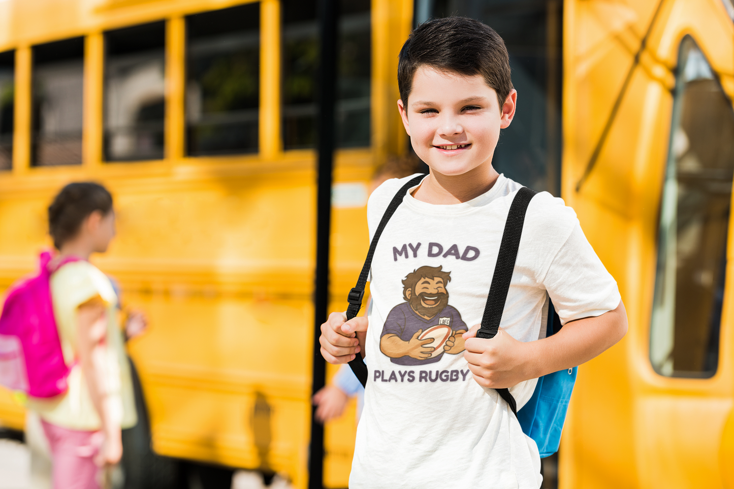 My Dad Plays Rugby YOUTH T-Shirt