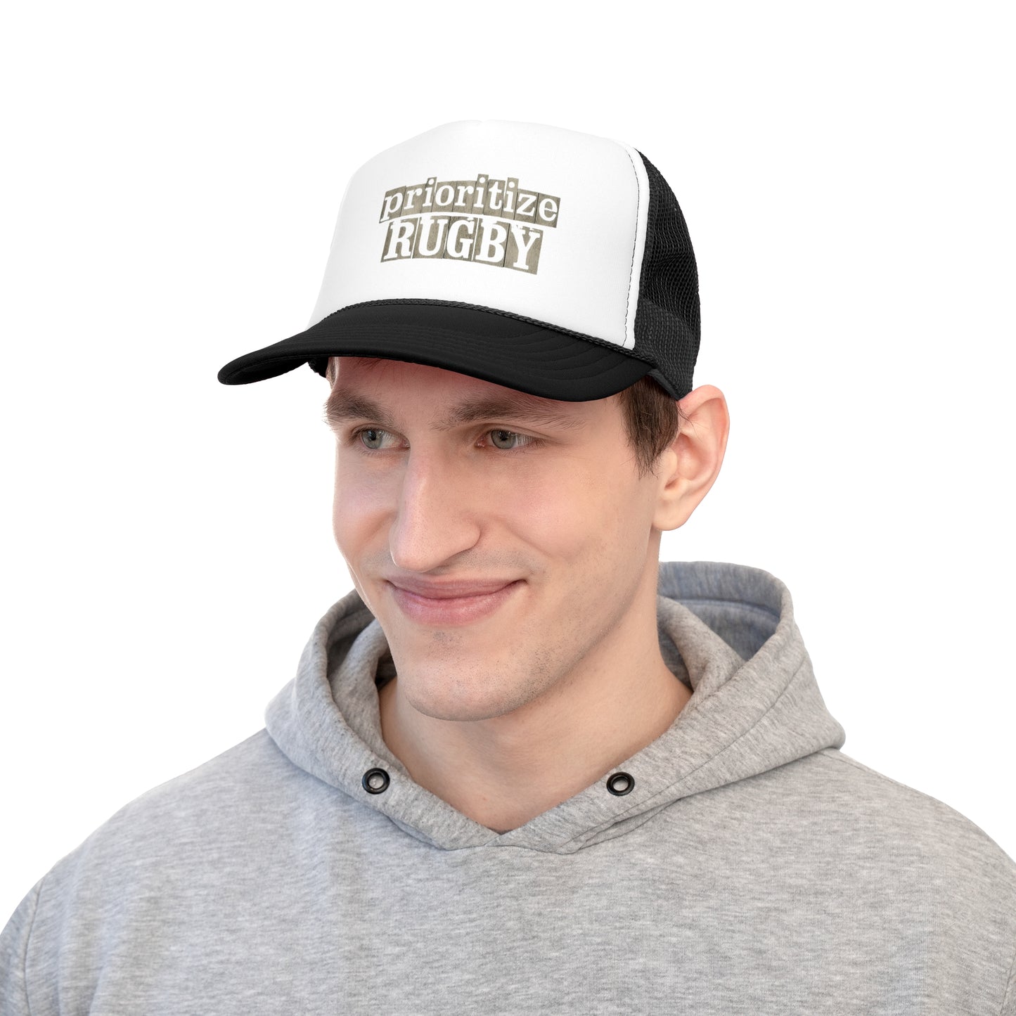 Prioritize Rugby Trucker Cap