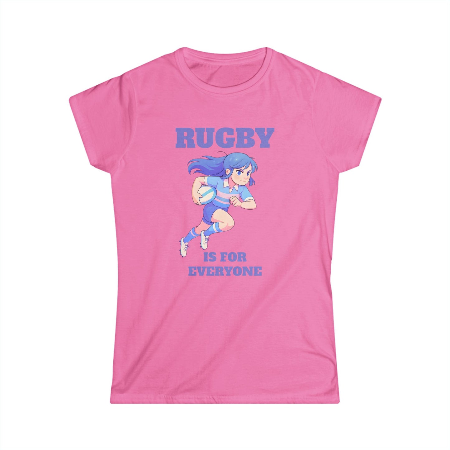 Rugby is for Everyone - Women's Softstyle T-Shirt
