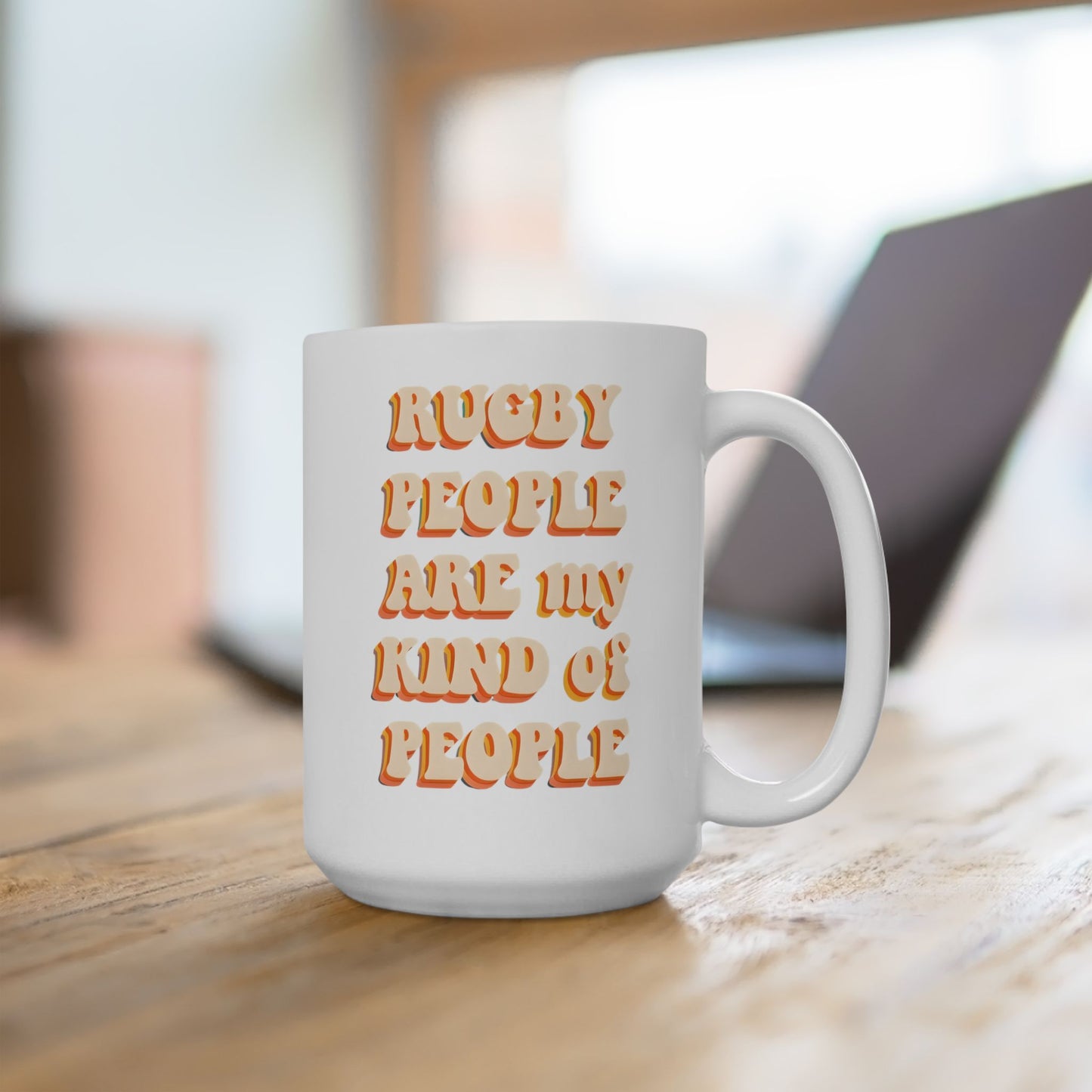 Rugby People Coffee Mug v2 - 15oz