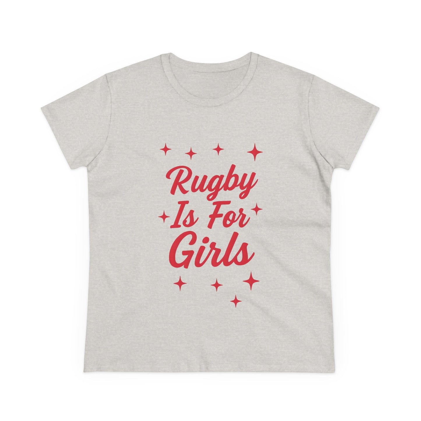 Rugby Is For Girls - Women's Cotton T-Shirt