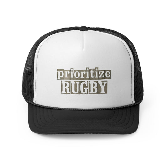 Prioritize Rugby Trucker Cap