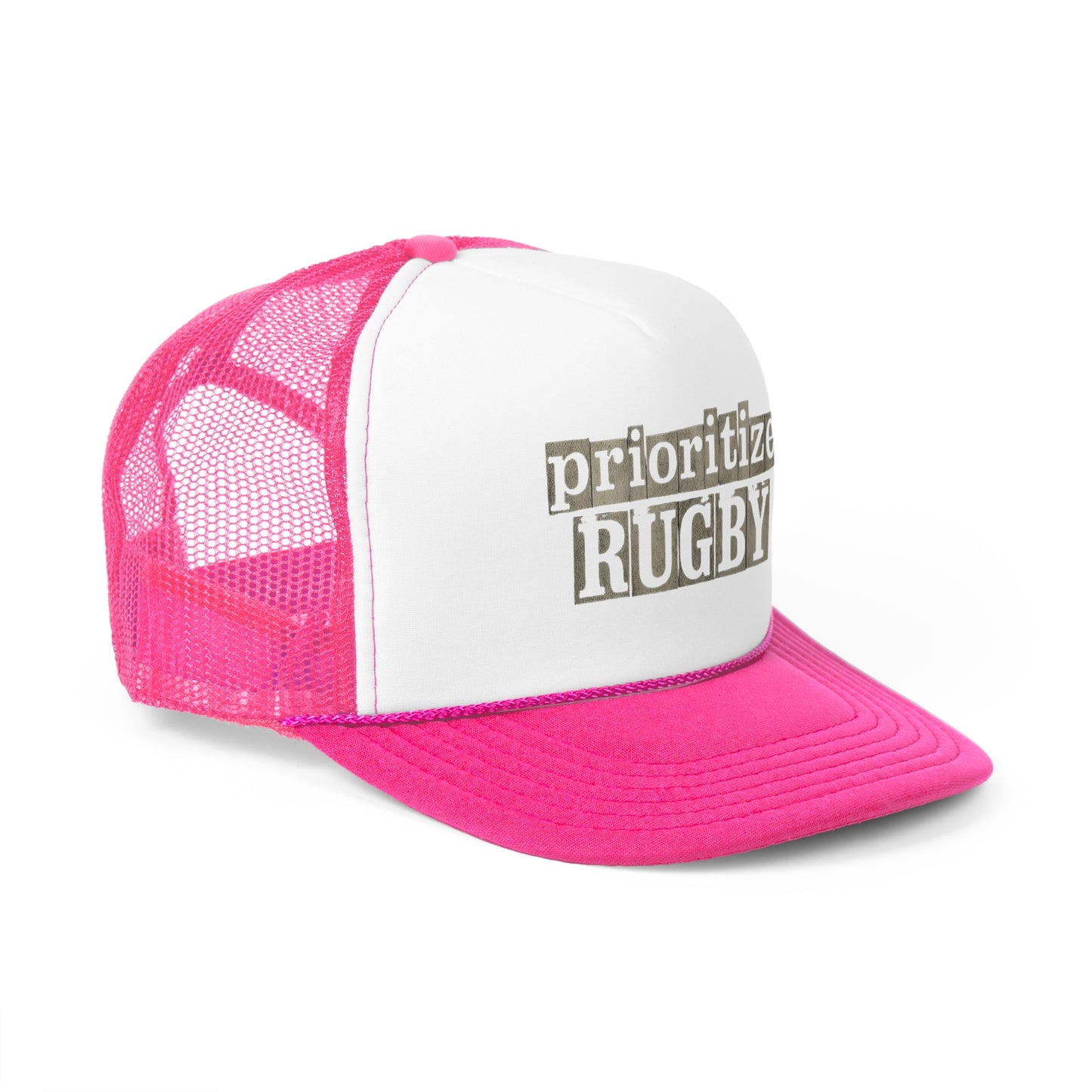 Prioritize Rugby Trucker Cap