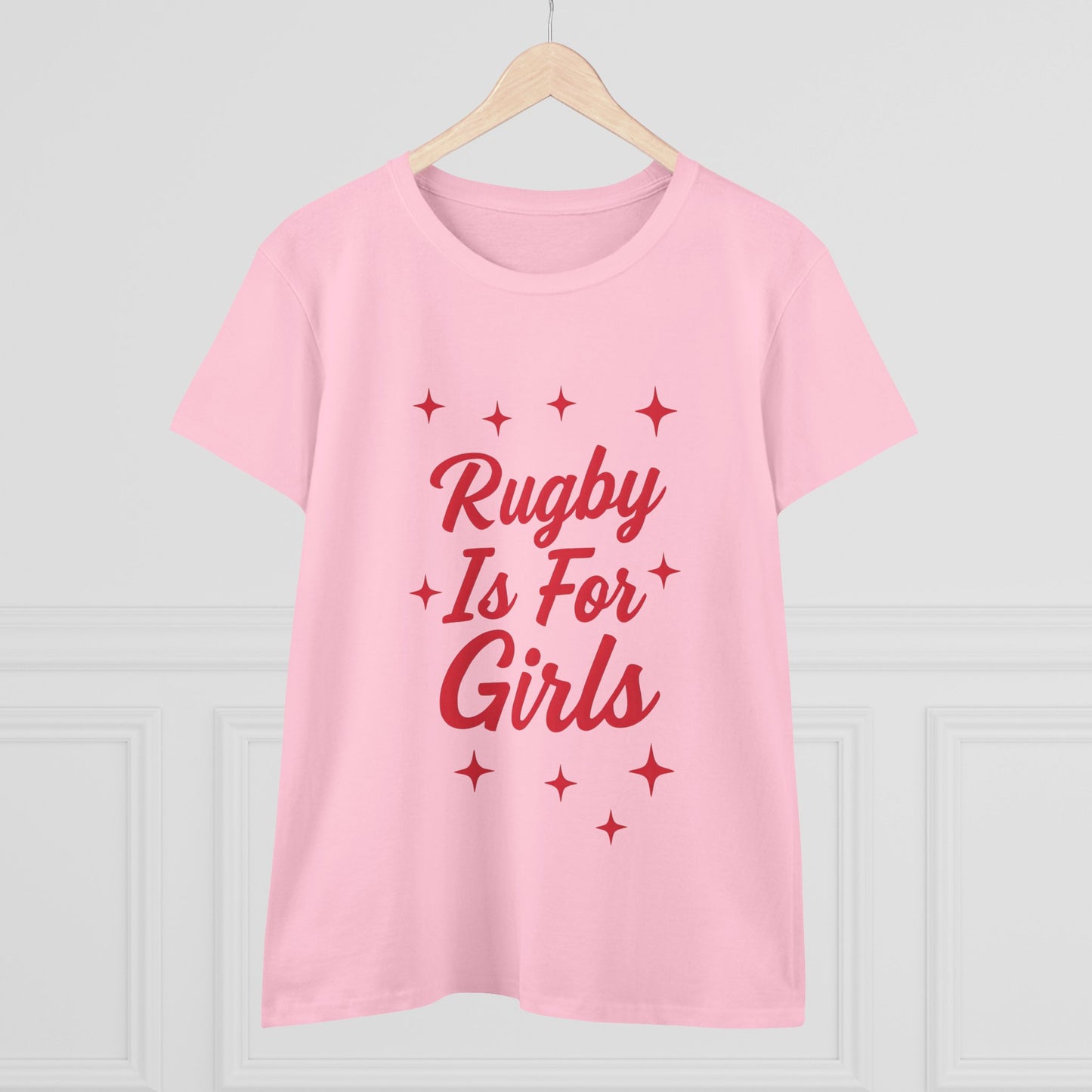 Rugby Is For Girls - Women's Cotton T-Shirt