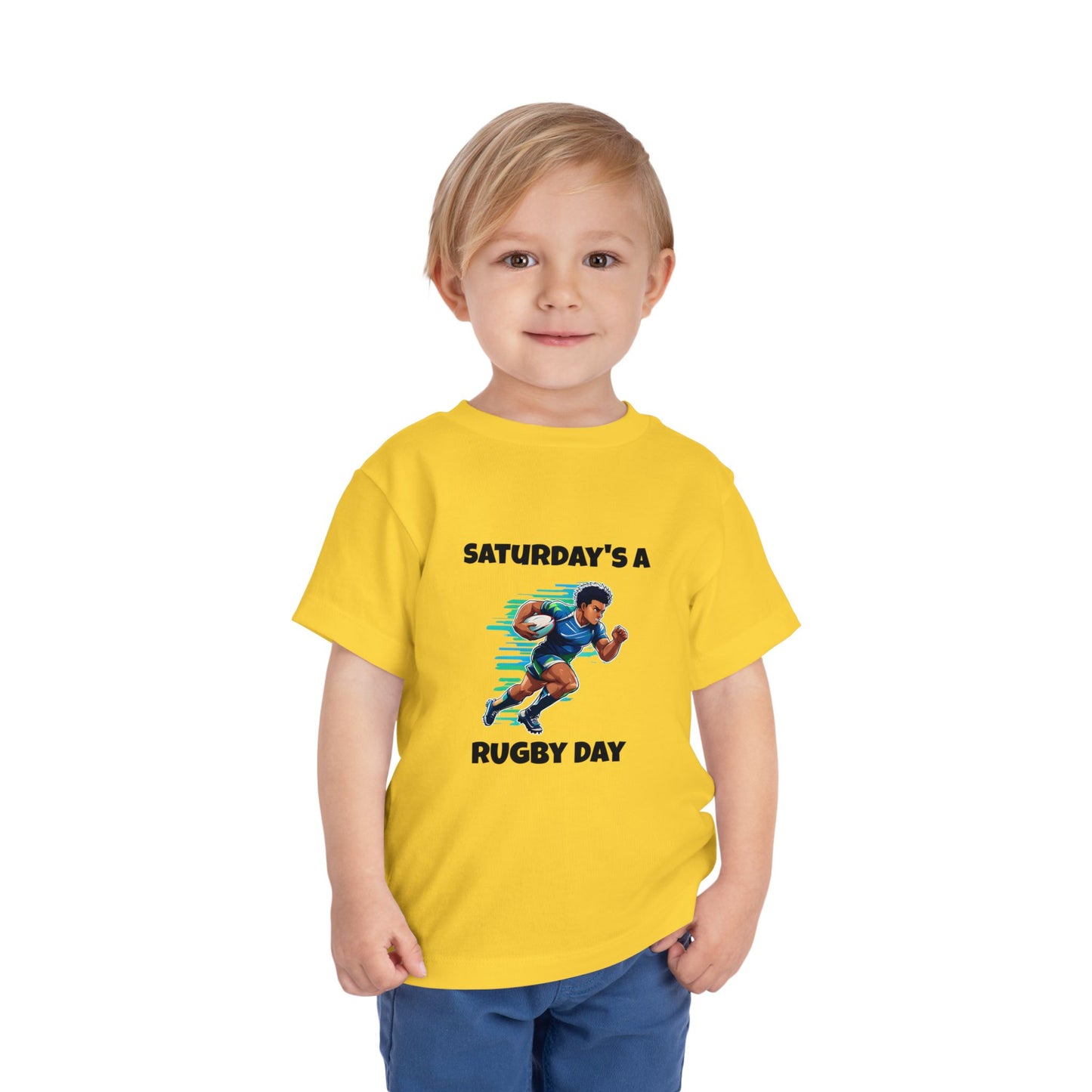 Saturday's a Rugby Day Anime Style - TODDLER T-Shirt