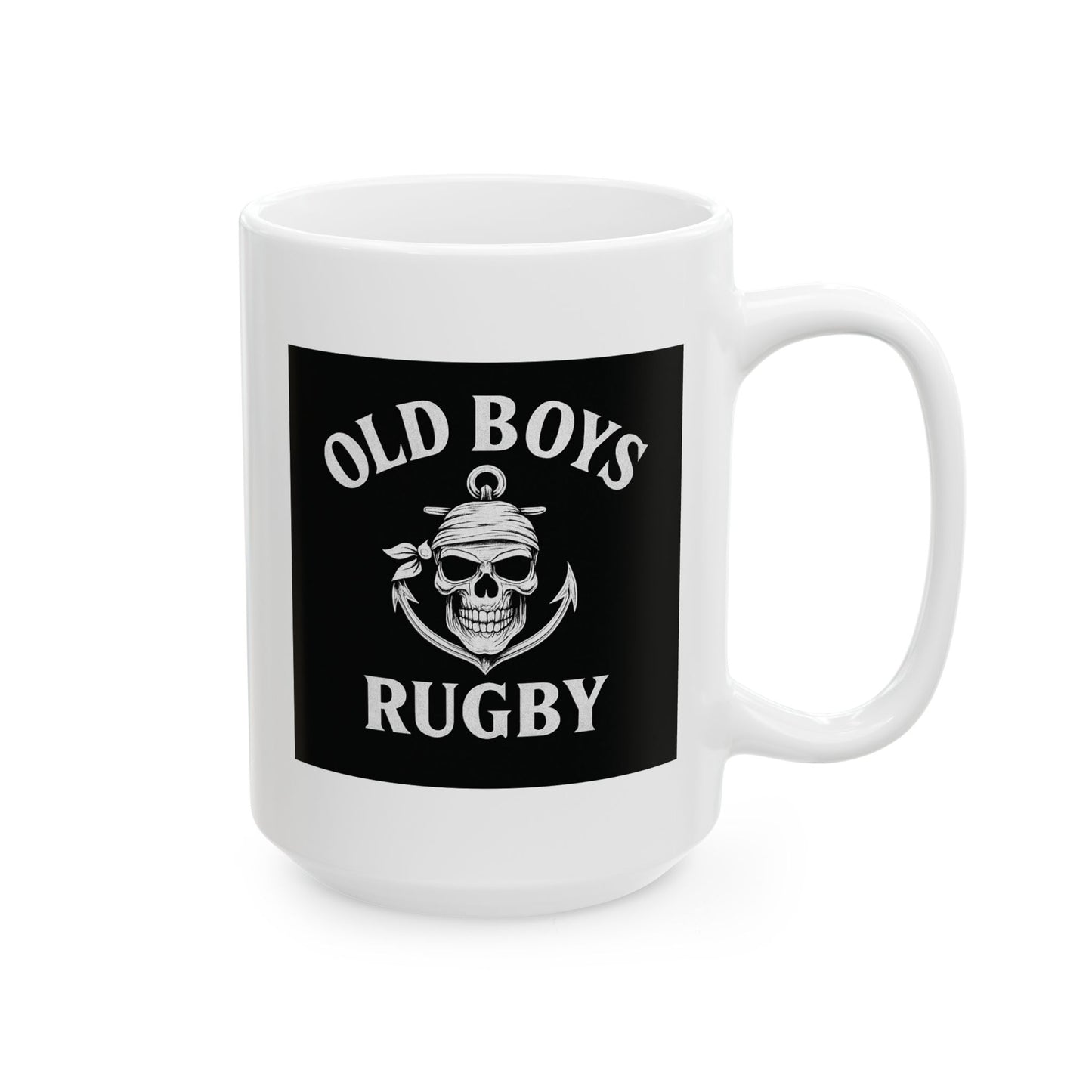 Old Boys Rugby Logo Coffee Mug - 15oz