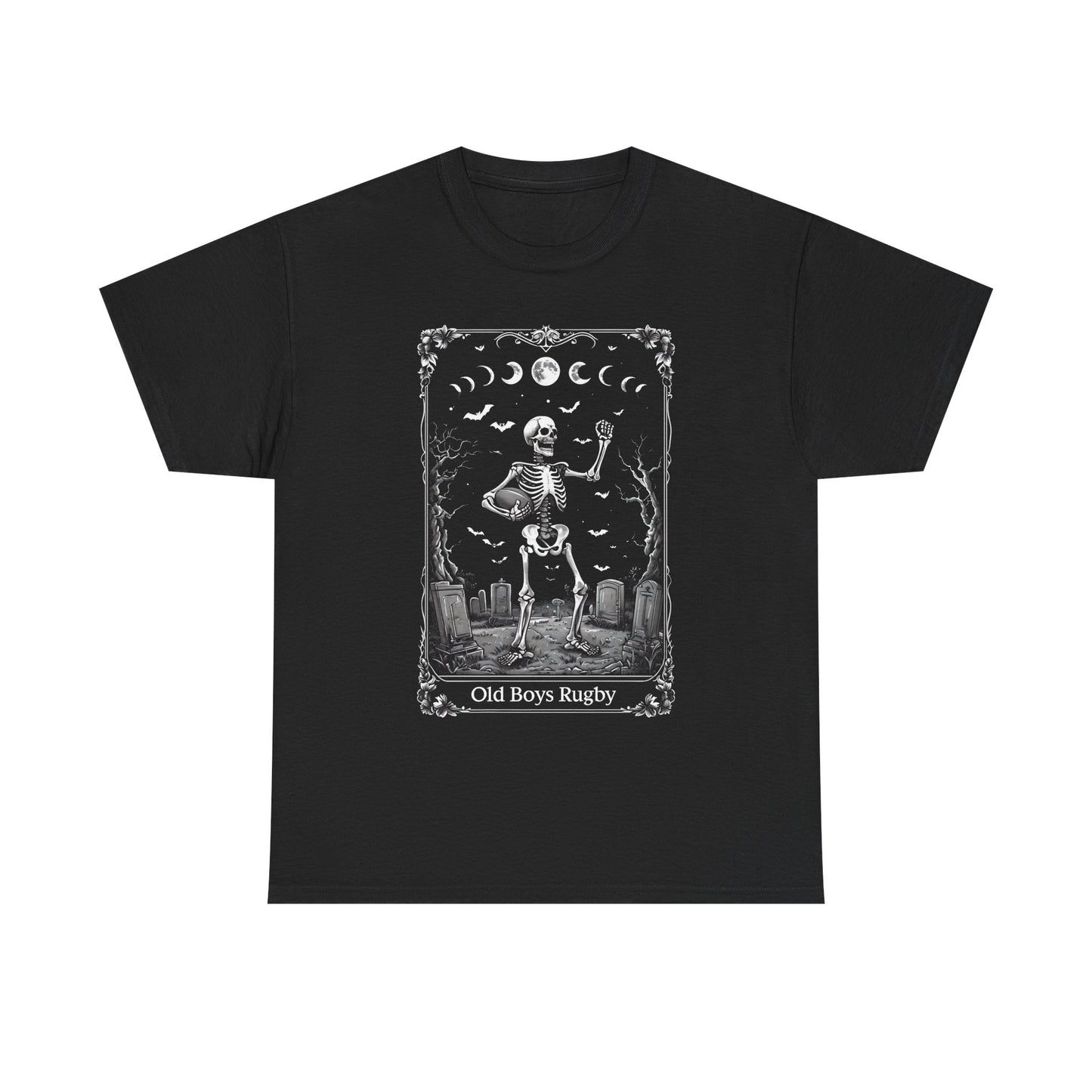 Tarot Card Skeleton Tee, Old Boys Rugby