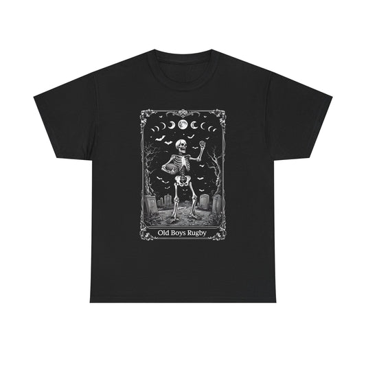 Tarot Card Skeleton Tee, Old Boys Rugby