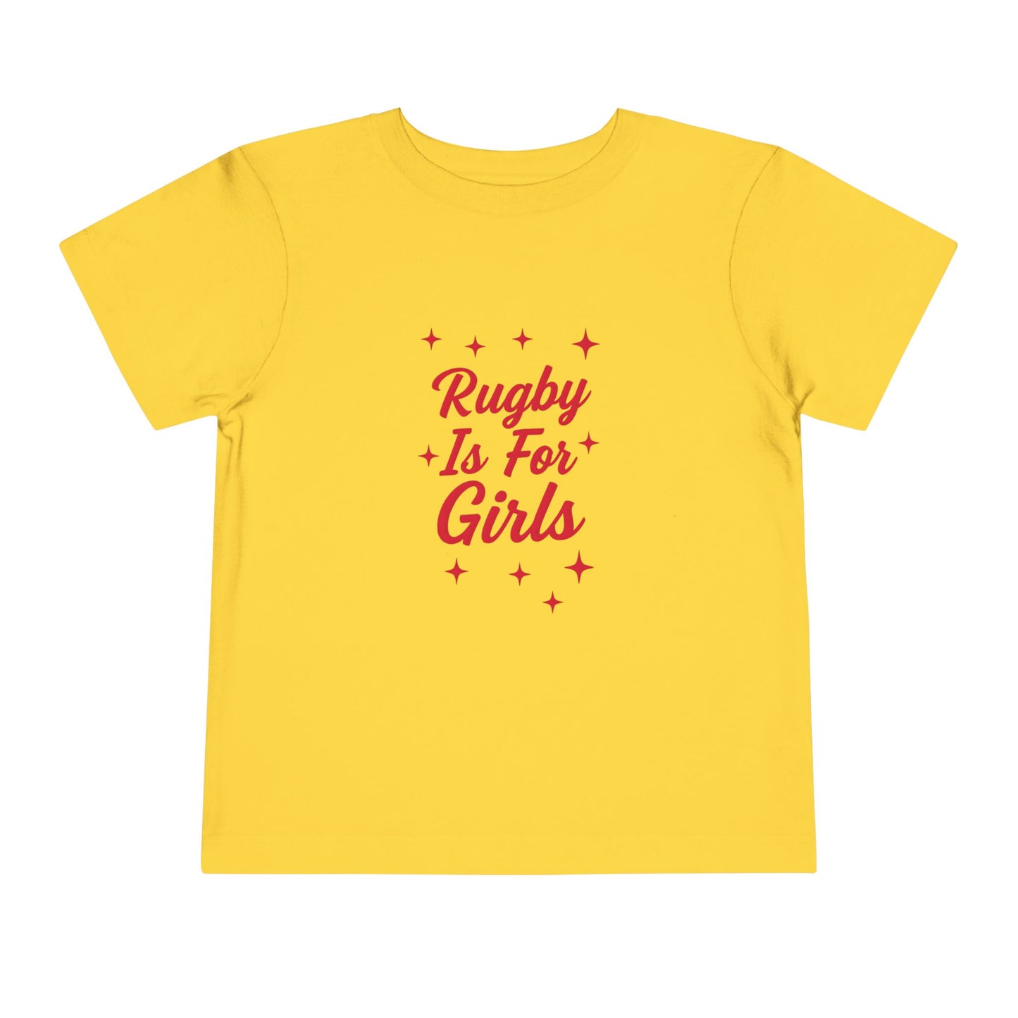 Rugby is for Girls - TODDLER T-Shirt