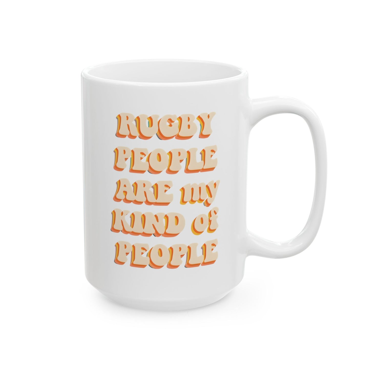 Rugby People Coffee Mug v2 - 15oz