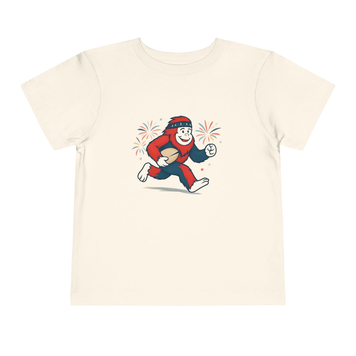 Patriotic Rugby Sasquatch - TODDLER T-Shirt