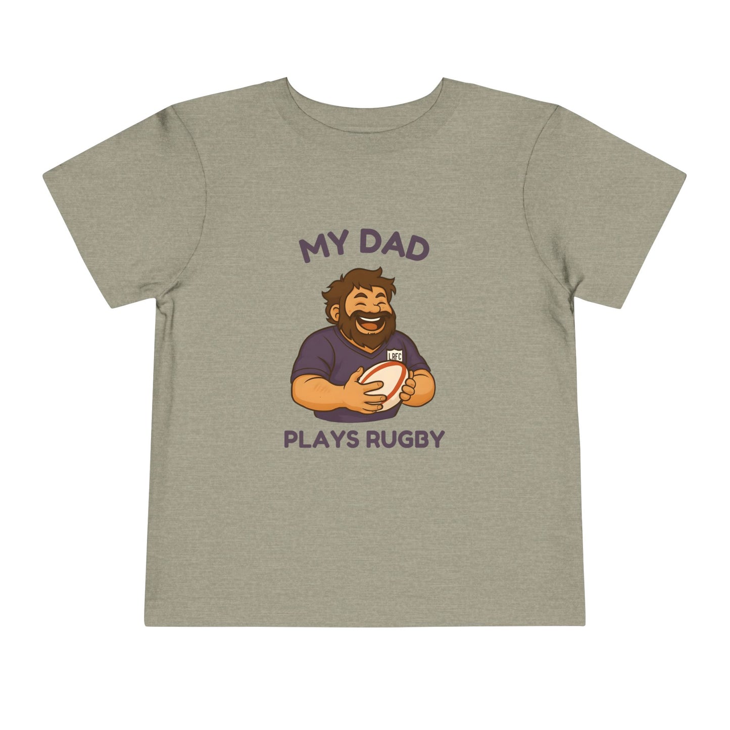 My Dad Plays Rugby TODDLER T-Shirt