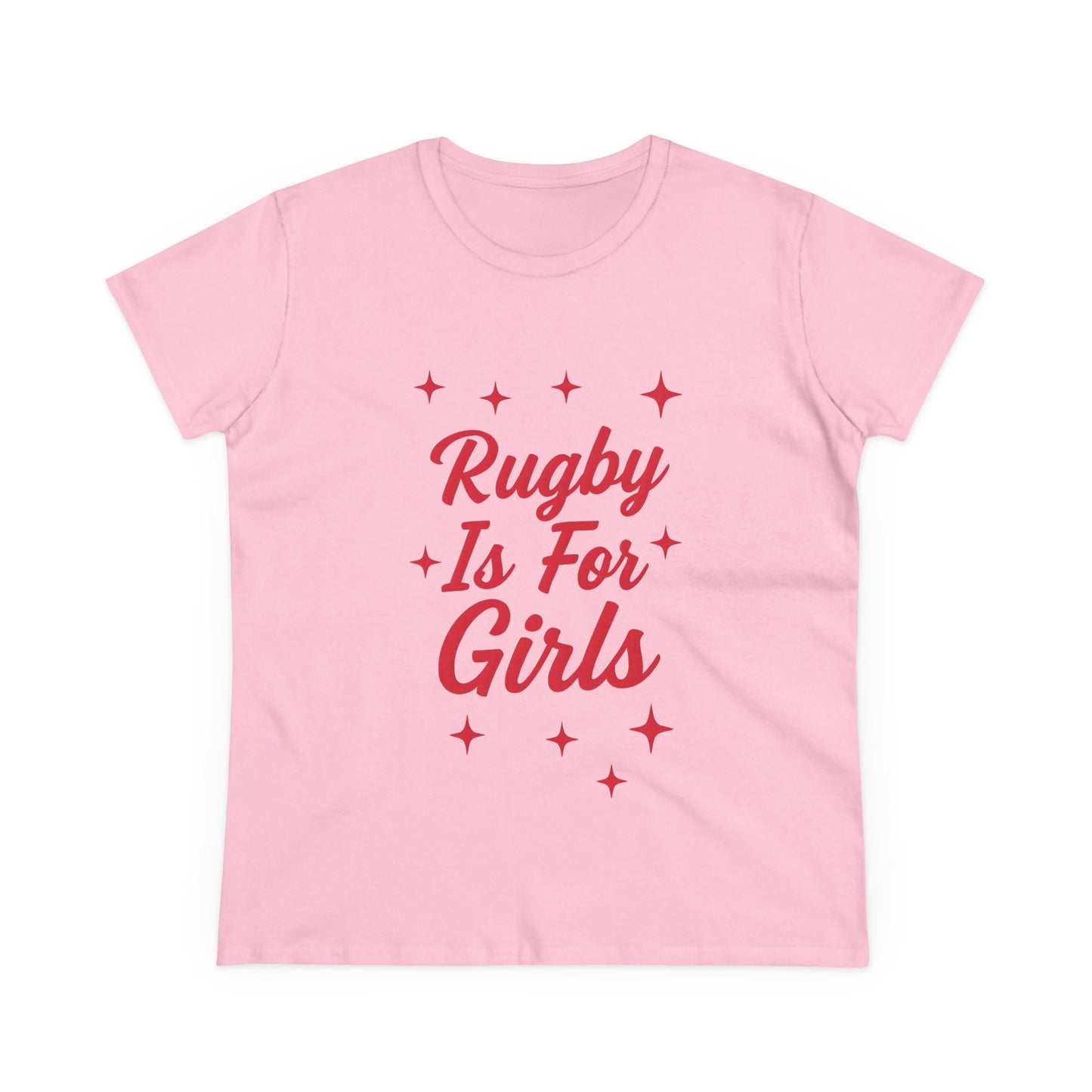 Rugby Is For Girls - Women's Cotton T-Shirt