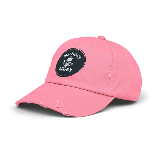 Old Boys Logo - Unisex Distressed Cap