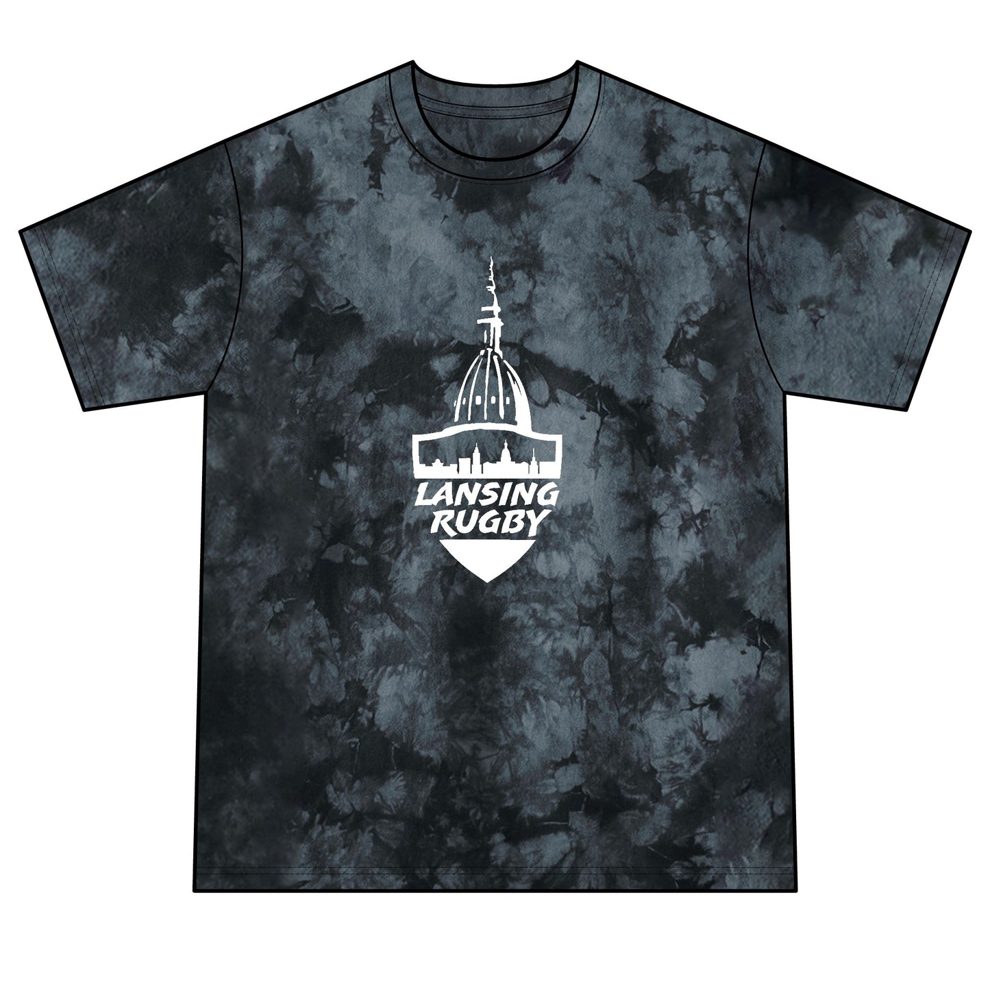 Unisex Crystal Tie-Dye Tee