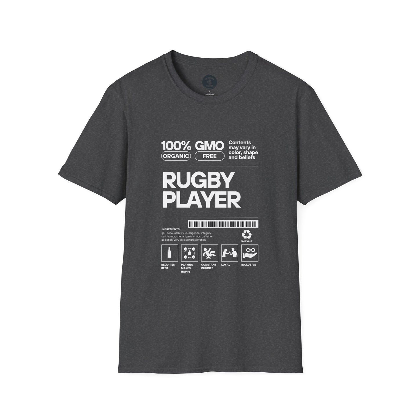 Generic Rugby Player - Unisex Softstyle T-Shirt