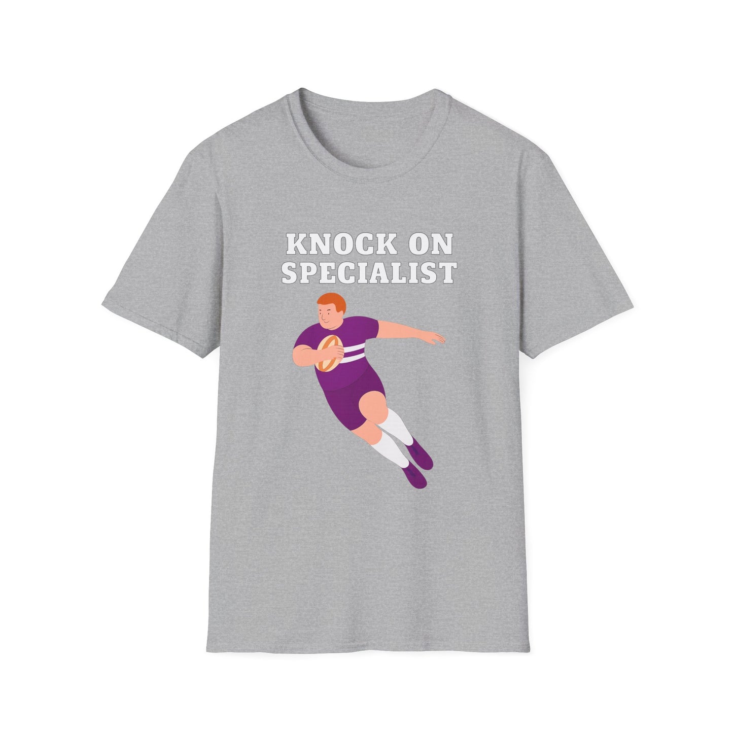 Knock On Specialist - Unisex Softstyle T-Shirt
