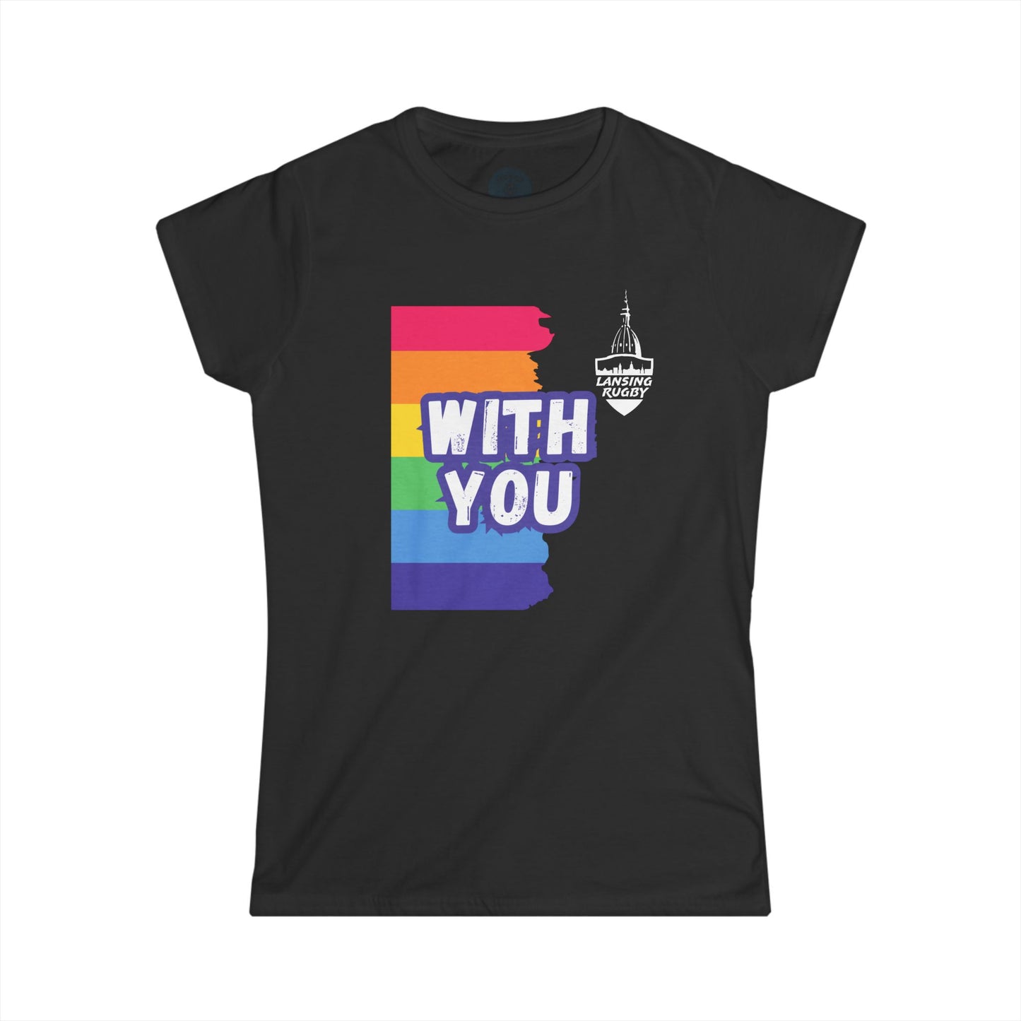 Lansing Rugby Pride - Women's Softstyle Tee