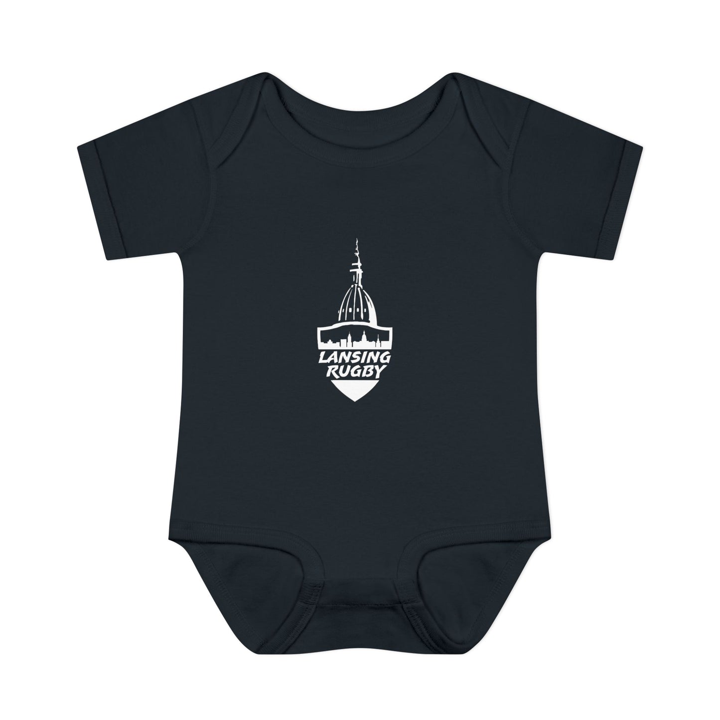Lansing Rugby "I'm Told I Like Rugby" - Infant Baby Rib Bodysuit