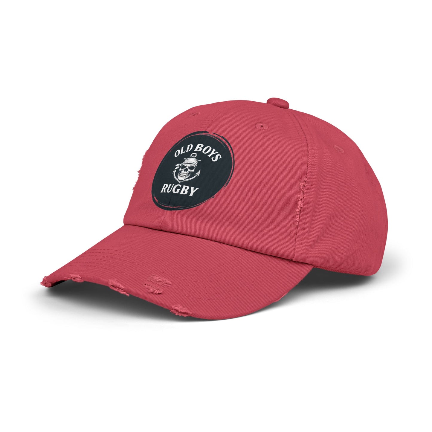 Old Boys Logo - Unisex Distressed Cap