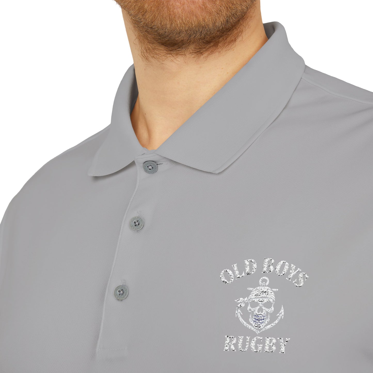 Old Boys Embroidered Adidas Unisex Performance Polo