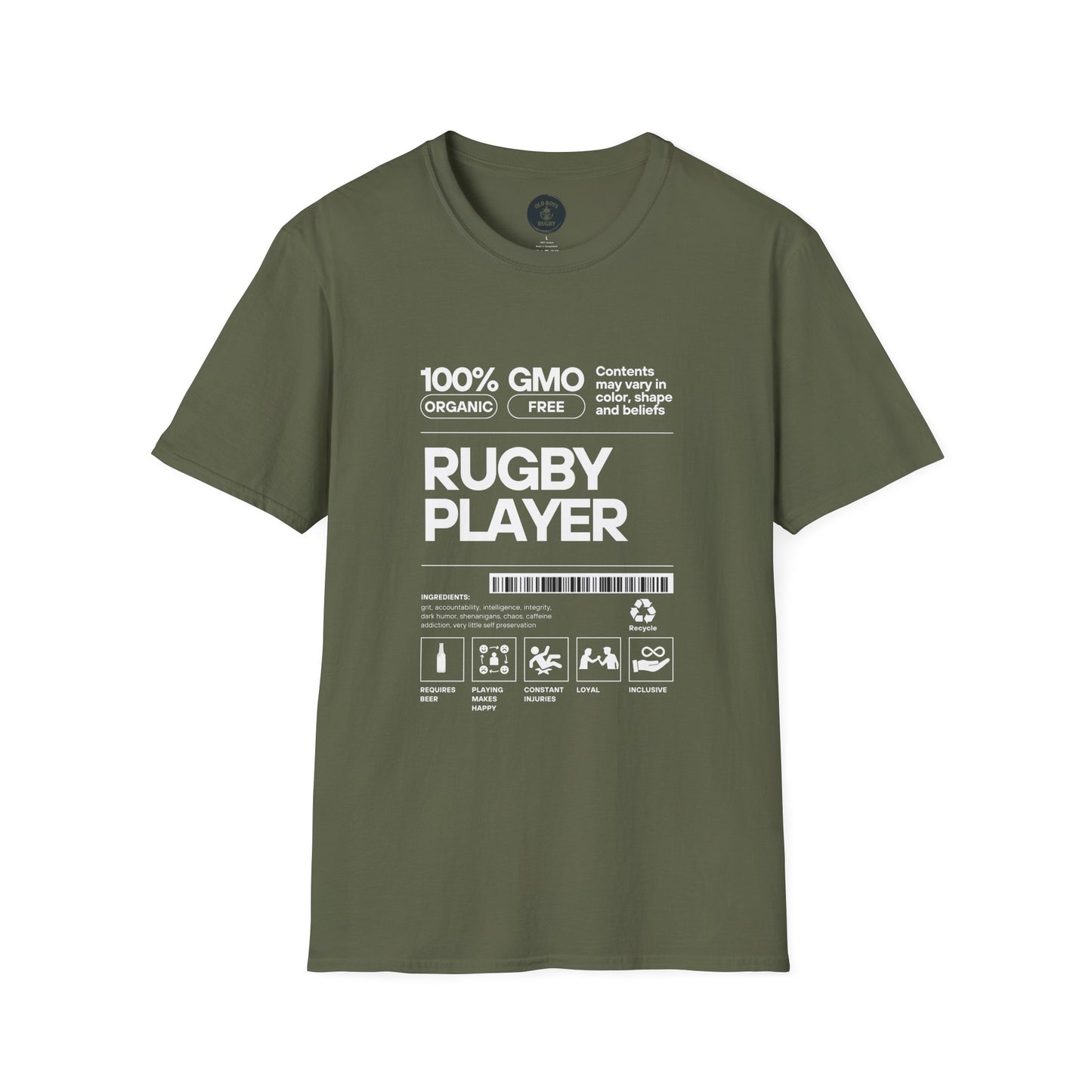 Generic Rugby Player - Unisex Softstyle T-Shirt